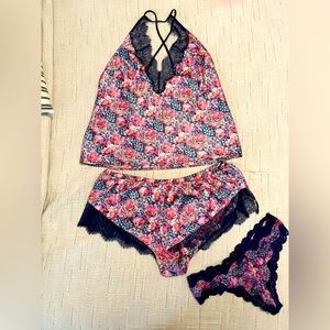 Victoria’s Secret lingerie top and short set